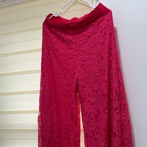Pink palazzo pants - Picture 2 of 3